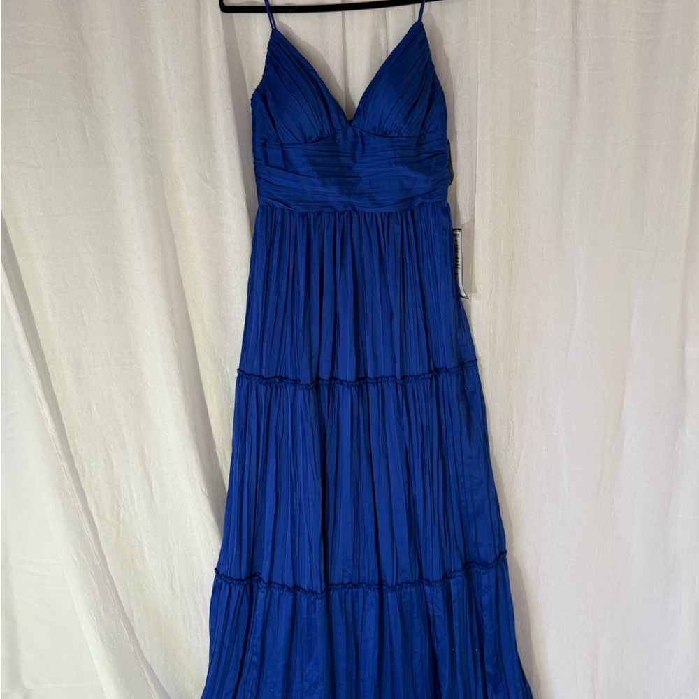 Elegant Royal Blue Maxi Dress